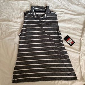 Nike dri-fit womens golf shirt